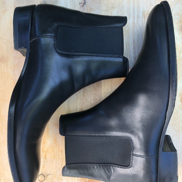 Saint Laurent Paris Leather Wyatt Chelsea Boot - Picture 3 of 7